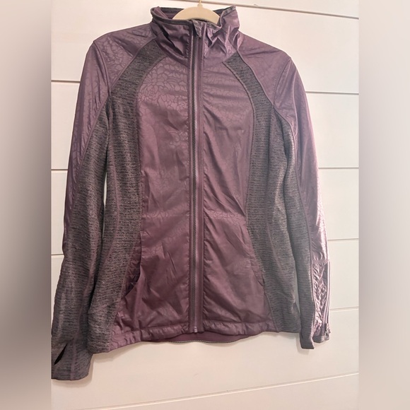 Lululemon Athletica Women's Purple Gray Long Sleeve Rebel Runner Jacket Size 8 - Picture 4 of 9